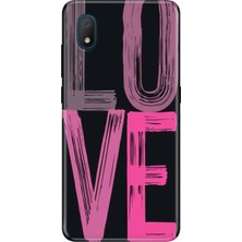 Adasena Tcl L7 Kılıf Desenli Baskılı Tpu Rubber Kapak Love2