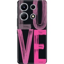 Adasena Infinix Note 30 Vip Kılıf Desenli Baskılı Tpu Rubber Kapak Love2