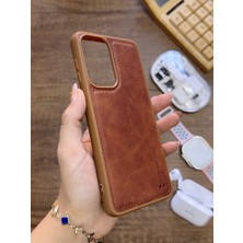 Mtl Samsung Galaxy A33 Uyumlu Premium Deri Dokulu Darbelere Karşı Dayanıklı Nazal Silikon Kılıf