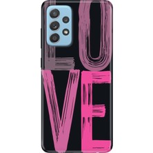 Adasena Samsung Galaxy A53 Kılıf Desenli Baskılı Tpu Rubber Kapak Love2