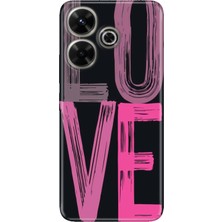 Adasena Xiaomi Redmi 13 4g Kılıf Desenli Baskılı Tpu Rubber Kapak Love2
