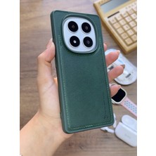 Mtl Redmi Note 14 Pro Plus 5g Uyumlu Premium Deri Dokulu Darbelere Karşı Dayanıklı Nazal Silikon Kılıf