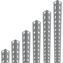 Rafform Galvaniz Çelik Raf Profil  40X40  1,5  mt 4 Adet Arşiv Rafı Depo Rafı Kiler Rafı