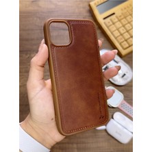 Mtl Iphone 12/12 Pro Uyumlu Premium Deri Dokulu Darbelere Karşı Dayanıklı Nazal Silikon Kılıf