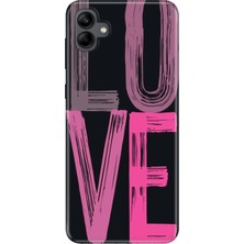 Adasena Samsung Galaxy A04E Kılıf Desenli Baskılı Tpu Rubber Kapak Love2