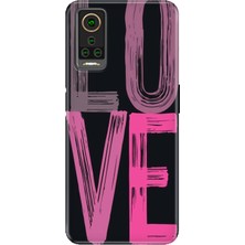 Adasena General Mobile Gm 22 Pro Kılıf Desenli Baskılı Tpu Rubber Kapak Love2