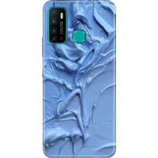 Adasena Infinix Hot 9 Kılıf Desenli Baskılı Tpu Rubber Kapak Sanatsal