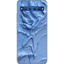 Adasena Tcl 10 Plus Kılıf Desenli Baskılı Tpu Rubber Kapak Sanatsal