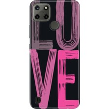 Adasena iPhone 7 Plus - 8 Plus Kılıf Desenli Baskılı Tpu Rubber Kapak Love2