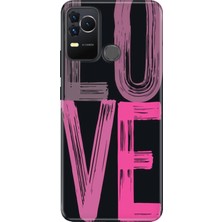 Adasena Omix X400 Kılıf Desenli Baskılı Tpu Rubber Kapak Love2