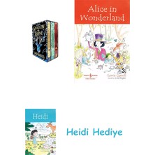 Bloomsbury The Shadow And Bone Trilogy Boxed Set: Shadow And Bone, Siege And Storm, Ruin And Rising + Alice In Wonderland + Heidi