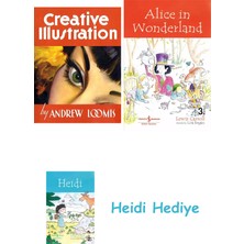 Bloomsbury Creative Illustration + Alice In Wonderland + Heidi