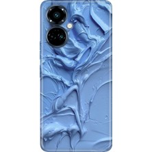 Adasena Tecno Camon 19 Pro Kılıf Desenli Baskılı Tpu Rubber Kapak Sanatsal