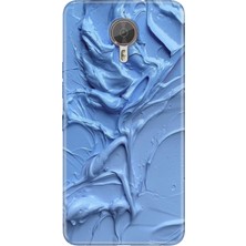 Adasena General Mobile Gm 5 Plus Kılıf Desenli Baskılı Tpu Rubber Kapak Sanatsal