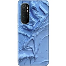 Adasena Xiaomi Mi Note 10 Lite Kılıf Desenli Baskılı Tpu Rubber Kapak Sanatsal