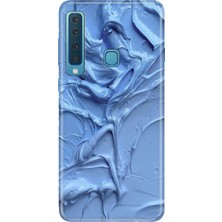 Adasena Samsung Galaxy A9 2018 Kılıf Desenli Baskılı Tpu Rubber Kapak Sanatsal