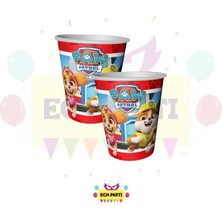 Zayna's Paw Patrol Temalı Karton Bardak 8 Li - Doğum Günü Parti Seti Malzemeleri