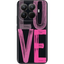Adasena Xiaomi Mi 15T Pro Kılıf Desenli Baskılı Tpu Rubber Kapak Love2