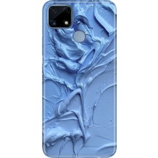 Adasena Realme C25 Kılıf Desenli Baskılı Tpu Rubber Kapak Sanatsal