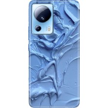 Adasena Xiaomi Mi 13 Lite Kılıf Desenli Baskılı Tpu Rubber Kapak Sanatsal