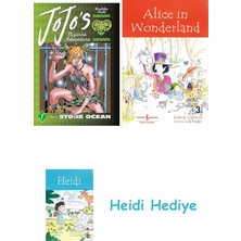 Bloomsbury Jojo's Bizarre Adventure: Part 6--Stone Ocean, Vol. 1 + Alice In Wonderland + Heidi