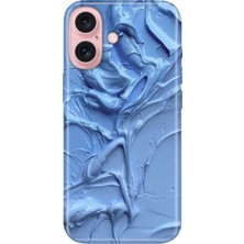 Adasena iPhone 16 Kılıf Desenli Baskılı Tpu Rubber Kapak Sanatsal