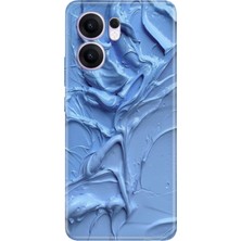 Adasena Oppo Reno 13F Kılıf Desenli Baskılı Tpu Rubber Kapak Sanatsal