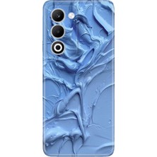 Adasena Oppo A5 5g Kılıf Desenli Baskılı Tpu Rubber Kapak Sanatsal