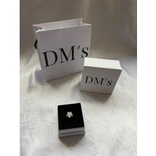 DMs Silver Kar Tanesi Pave Gümüş Charm'ı