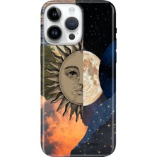 Adasena iPhone 15 Pro Max Kılıf Desenli Baskılı Tpu Rubber Kapak Sunny