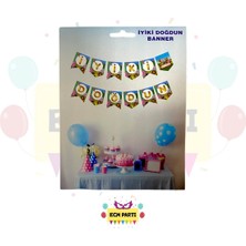 Zayna's Safari Temalı Iyi Ki Doğdun Yazısı Iyi Ki Doğdun Yazılı Banner - Doğum Günü Parti Seti Malzemeleri