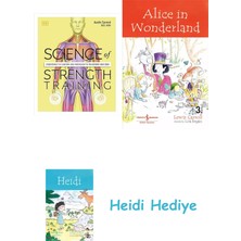 Bloomsbury Science Of Strength Training: Understand The Anatomy And Physiology To Transform Your Body + Alice In Wonderland + Heidi