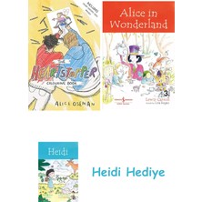 Bloomsbury The Heartstopper Colouring Book: The Bestselling Graphic Novel, Now On Netflix! + Alice In Wonderland + Heidi