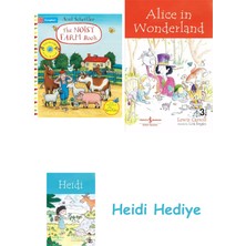 Bloomsbury The Noisy Farm Book: A Press-The-Page Sound Book + Alice In Wonderland + Heidi