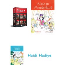Bloomsbury Ingilizce Hikaye Seti Stage 1 (6 Kitap Takım) + Alice In Wonderland + Heidi