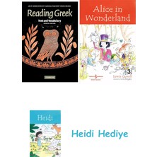 Bloomsbury Reading Greek: Text And Vocabulary + Alice In Wonderland + Heidi