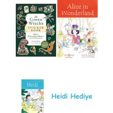 Bloomsbury The Green Witch's Sticker Book: 600+ Enchanting Stickers Inspired By Green Magic + Alice In Wonderland + Heidi