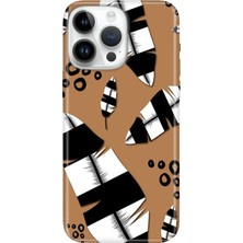 Adasena iPhone 15 Pro Max Kılıf Desenli Baskılı Tpu Rubber Kapak Plant