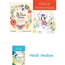 Bloomsbury Your 5-Minute Journal: Find Gratitude And De-Stress With Simple Daily Exercises + Alice In Wonderland + Heidi