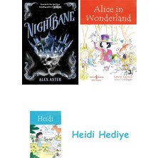 Bloomsbury Nightbane (The Lightlark Saga Book 2): Volume 2 + Alice In Wonderland + Heidi
