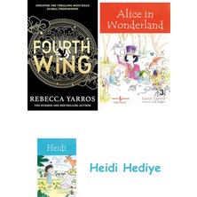 Bloomsbury Fourth Wing: Dıscover The Global Phenomenon That Everyone Can't Stop Talkıng About!: 1 + Alice In Wonderland + Heidi