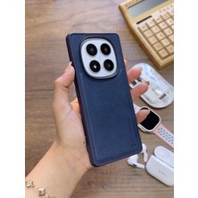 Mtl Redmi Note 14 Pro Plus 5g Uyumlu Premium Deri Dokulu Darbelere Karşı Dayanıklı Nazal Silikon Kılıf