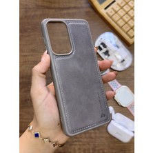 Mtl Samsung Galaxy A33 Uyumlu Premium Deri Dokulu Darbelere Karşı Dayanıklı Nazal Silikon Kılıf