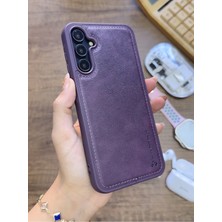 Mtl Samsung Galaxy A25 Uyumlu Premium Deri Dokulu Darbelere Karşı Dayanıklı Nazal Silikon Kılıf