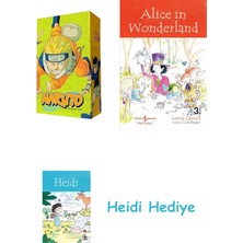 Bloomsbury Naruto Box Set 1: Volumes 1-27 With Premium: Volume 1 + Alice In Wonderland + Heidi