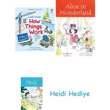 Bloomsbury USB - Look Inside How Things Work + Alice In Wonderland + Heidi