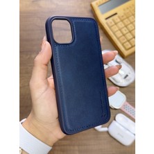 Mtl Iphone 12/12 Pro Uyumlu Premium Deri Dokulu Darbelere Karşı Dayanıklı Nazal Silikon Kılıf