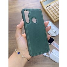 Mtl Redmi Note 8 Uyumlu Premium Deri Dokulu Darbelere Karşı Dayanıklı Nazal Silikon Kılıf