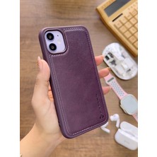 Mtl Iphone 11 Uyumlu Premium Deri Dokulu Darbelere Karşı Dayanıklı Nazal Silikon Kılıf