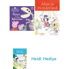 Bloomsbury Peppa Pig: Peppa At The Museum + Alice In Wonderland + Heidi